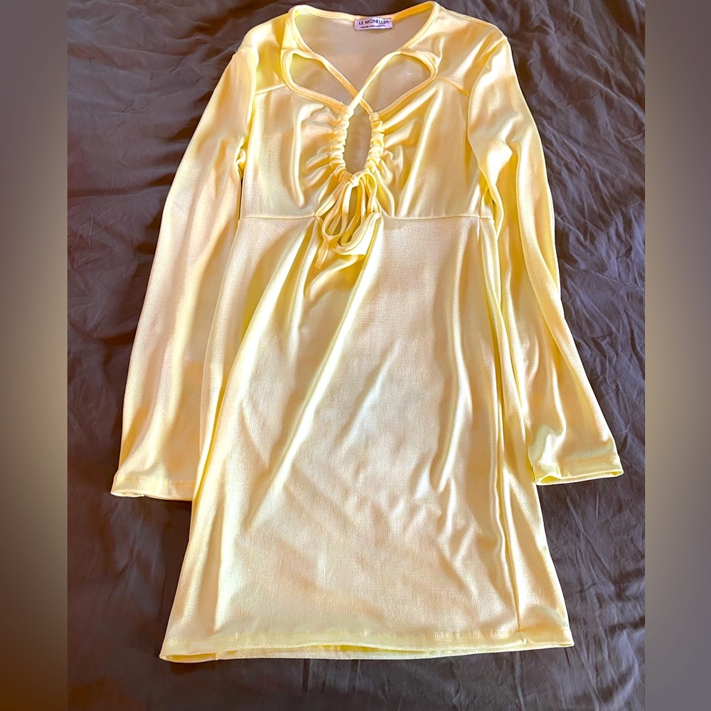Yellow Club Dress